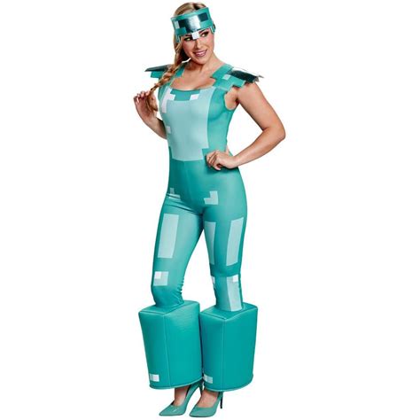Armor offers extra survivability in the form of armor points, which are shown in a separate bar above the health bar. Minecraft Armor Adult Costume | SCostumes