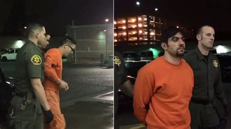 Video Shows 2 Escaped Inmates Arriving At Orange County Jail Following Arrest Abc7 Los Angeles