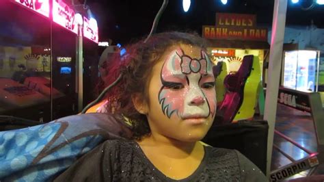 6x Facepainting Pink Kitty Youtube