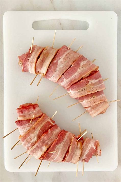 Bacon Wrapped Turkey Tenderloin Recipe Bensa Bacon Lovers Society