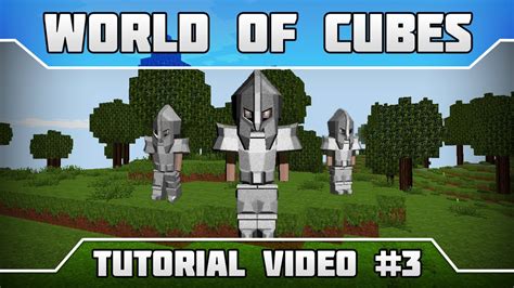Woc Tutorials How To Craft Iron Armor In Survival Mode Youtube