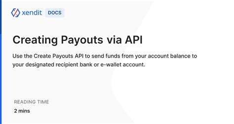 creating payouts via api xendit docs