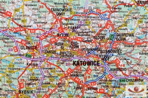 Polska Mapa Samochodowa XXL 1 650 000 Mapy I Atlasy Samochodowe