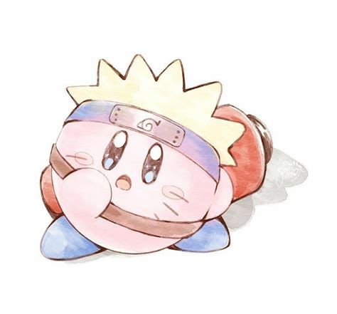 Imágenes Y Doujinshi De Naruto Kirby Character Kirby Art Cute Drawings