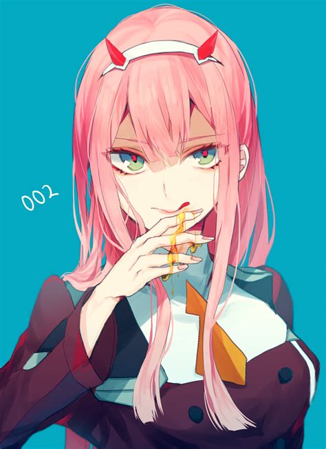 Hd wallpapers and background images. Zero Two (Darling in the FranXX) | page 3 of 33 - Zerochan ...