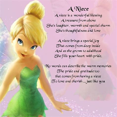 Congratulations to my niece on her graduation quotes. Personalised Coaster - Niece Poem - Tinkerbell Design + FREE GIFT BOX | Niece quotes, Niece ...