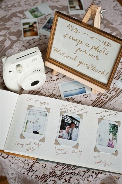 From your wedding photos to that cherished piece of wedding cake tucked away in the freezer for your first anniversary, there are only a handful of ways you can memorialize your nuptials after the fact. 25 Sweet and Memorable Wedding Guest Book Ideas - Bored Art