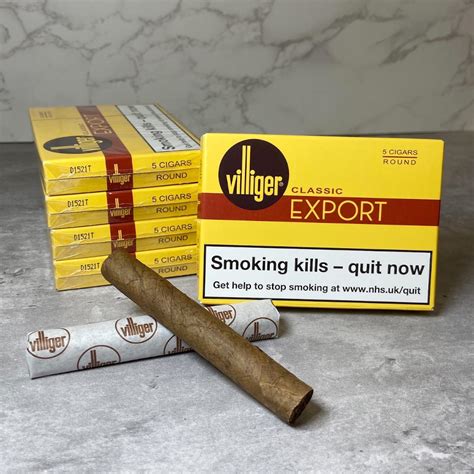 Villiger Export Round Cigar 5 Packs Of 5 25