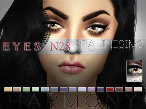 Harmony Eyes N28 By Pralinesims At Tsr Sims 4 Updates
