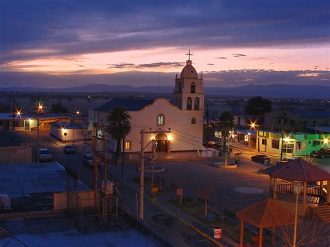 Ojinaga Chihuahua Panorama Del Centro De La Ciudad Jesusalfredog