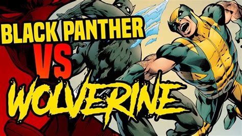 Black Panther Vs Wolverine Who Would Win In A Fight With Or Without