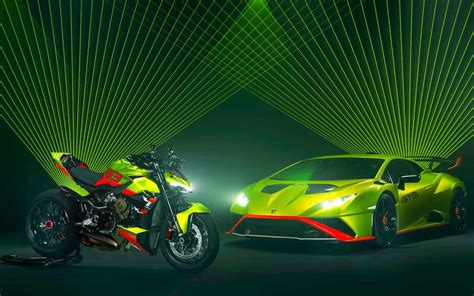Ducati And Lamborghini Team Up For A Superbike Inspired By The Huracan