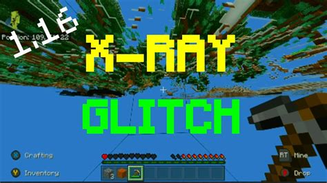Minecraft Bedrock X Ray Glitch Tutorial Youtube