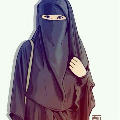 Pin By Ghada Moustafa On Niqab Lovers Girl Cartoon Hijab Cartoon