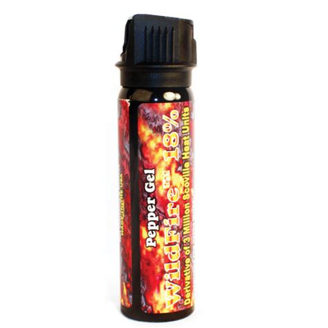 Wildfire 18 Pepper Gel Sticky Pepper Spray Super Pepper Spray