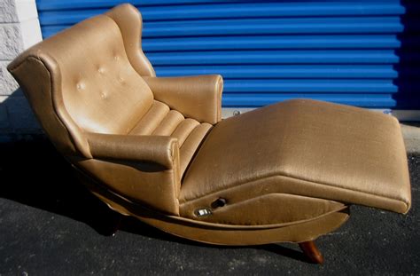 We have a chicagoland warehouse full of authentic mid century modern furniture, art and decor from the 1950's, 1960's, and 1970's! Nicole Wood Interiors: Mid Century Button Back Electric Reclining Vibrating Massage Chair