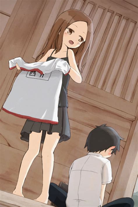 Takagi X Nishikata Karakai Jouzu No Takagi San Gg Anime Animasi Seni Anime Seni