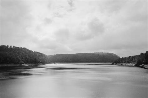 Lake In Black And White Free Photo On Barnimages