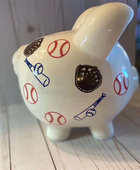 Large Piggy Bank Personalized Piggy Bank For Girl Piggy Bank Etsy