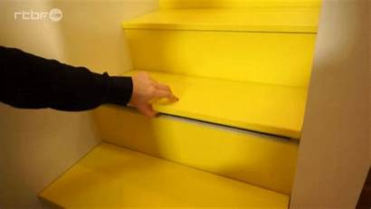 Hidden Yellow Bedroom Makeover Simphome Stairs Ladder