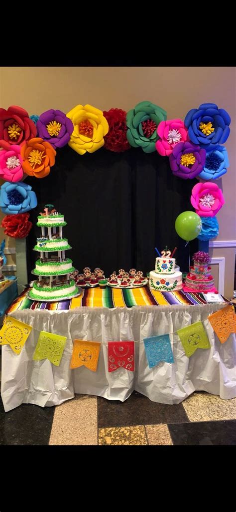 Decoración Y Adornos Para Fiestas Mexicanas 【ideas Originales 2020】 Mexican Birthday Parties