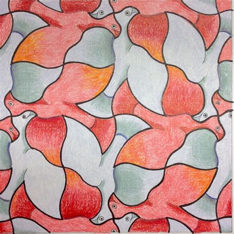 Tessellation Mc Escher Art Arablader