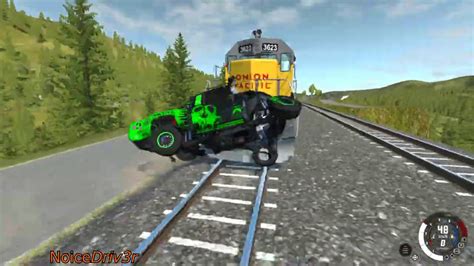 Train Accidents Scenes 2 Beamng Drive Youtube