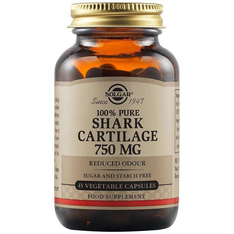 Solgar Shark Cartilage 750mg Συμπλήρωμα Διατροφής για την Καλή Υγεία