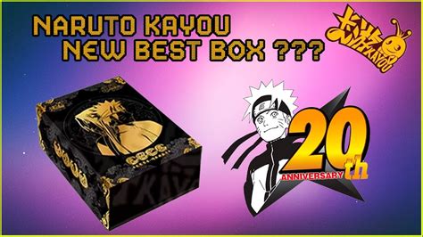 Unboxing Naruto Kayou New Super Premium Box Распаковка Naruto Kayou