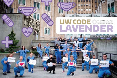 Uw Code Lavender For Healthcare Workers The Whole U
