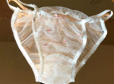 Feminine Sheer Transparent Tulle Panties Burlesque Etsy