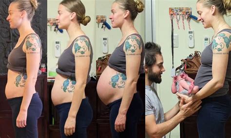 From Pregnant To Giving Birth In Seconds Time Lapse Video Shows How