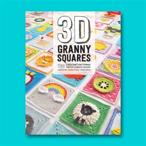 3d granny squares 100 crochet patterns for pop up granny squares shopee philippines