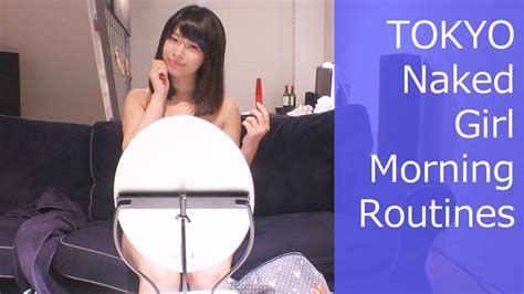 TOKYO Naked girl Morning Routines 東京全裸女子のモーニングルーティン いちはすのファンティア 天津いちは の商品ファンティア Fantia