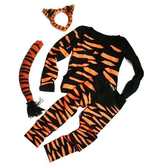 Diy Tiger Kids Costume Costumi Di Carnevale Maglioni Riciclati