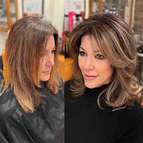 39 Youthful Medium Length Hairstyles For Women Over 50 Artofit