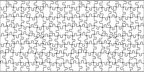 25 Puzzle Piece Coloring Pages