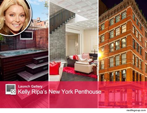 Kelly Ripa Selling Chic New York Penthouse