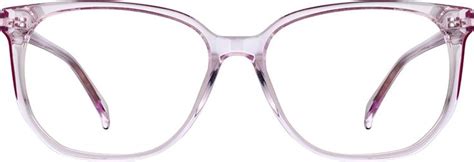 pink square glasses 662919 zenni optical eyeglasses in 2020 optical glasses women square