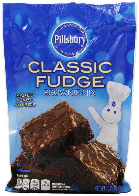 Pillsbury Brownie Baking Mix Chocolate Fudge 1025 Ounce