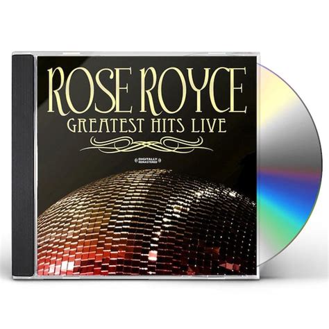 Rose Royce Greatest Hits Live Digitally Remastered Cd