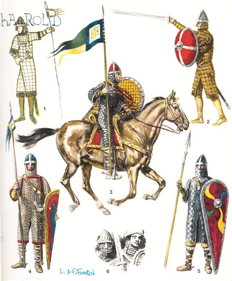Armor In The Early 11th Century Arms And Uniforms The Age Of Chivalry