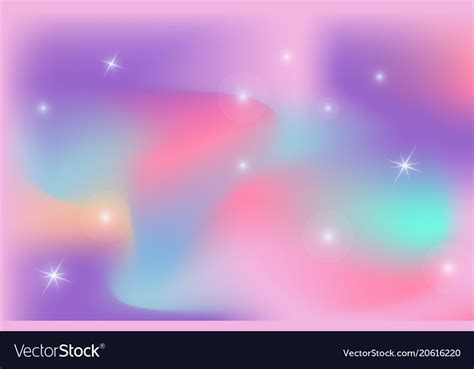 Unicorn Backdrop Background Color Gradient Mesh Vector Image