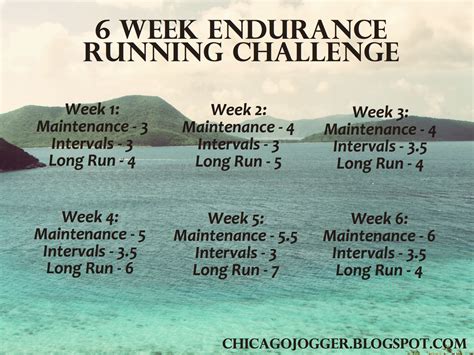 Week 3 Endurance Challenge Chicago Jogger