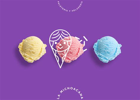 Just across the street from la real michoacana, another ice creamery is giving some serious competition. La Michoacana / Ice Cream Shop on Behance