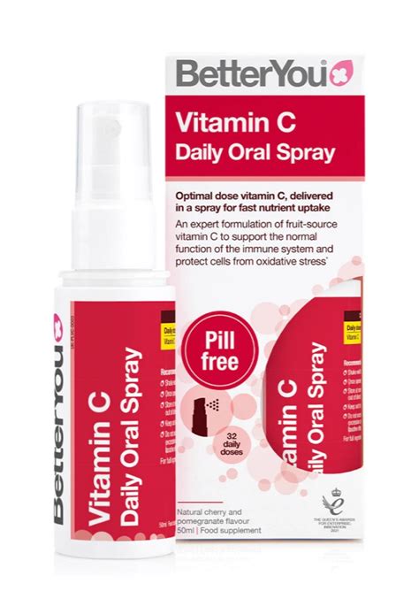 Better You Vitamin C Daily Oral Spray 50ml Natural Health Products