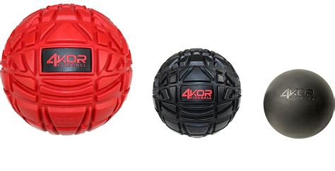 4kor fitness ultimate massage balls for physical therapy deep tissue trigger point myofascial