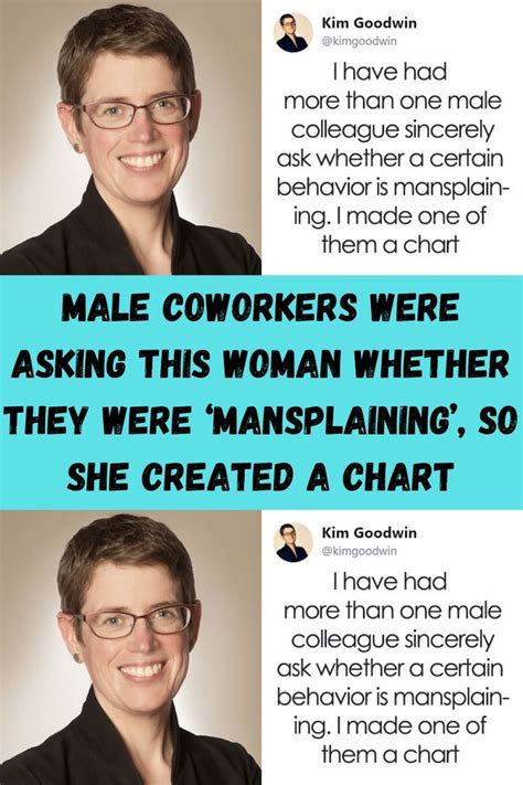 Male Coworkers Were Asking This Woman Whether They Were ‘mansplaining So She Created A Chart