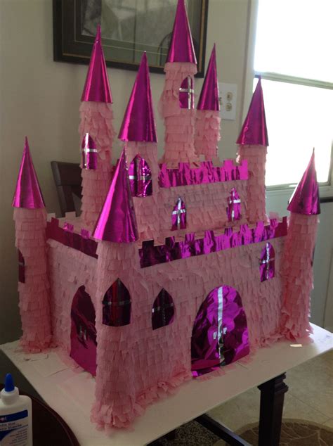 Castle Princess Pinata Made For My Daughter Birthdayexpended About