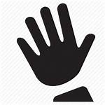 Hand Icon Raise Raised Getdrawings